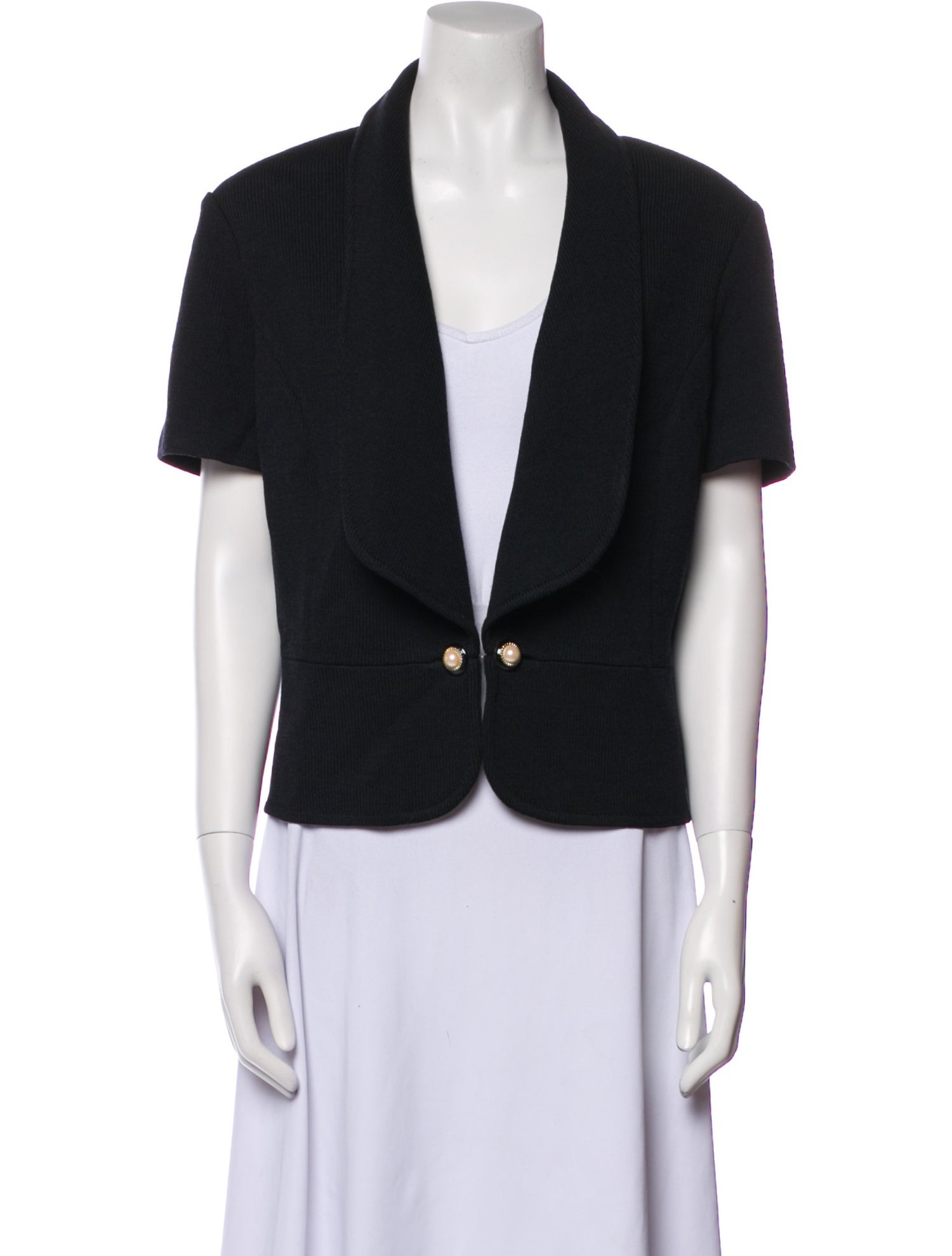 St. John Collection Wool Bolero