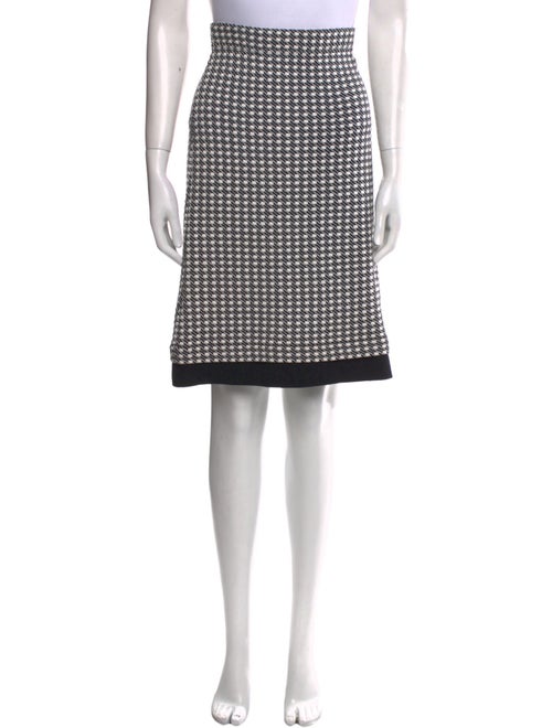 St. John Collection Printed Knee-Length Skirt