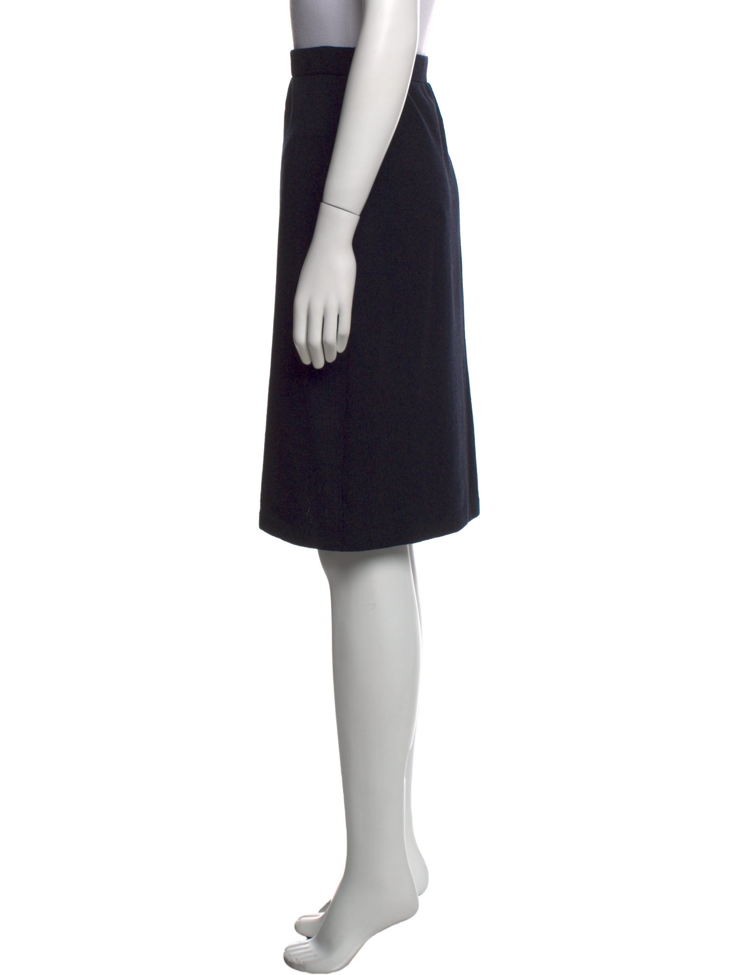 St. John Collection Wool Knee-Length Skirt