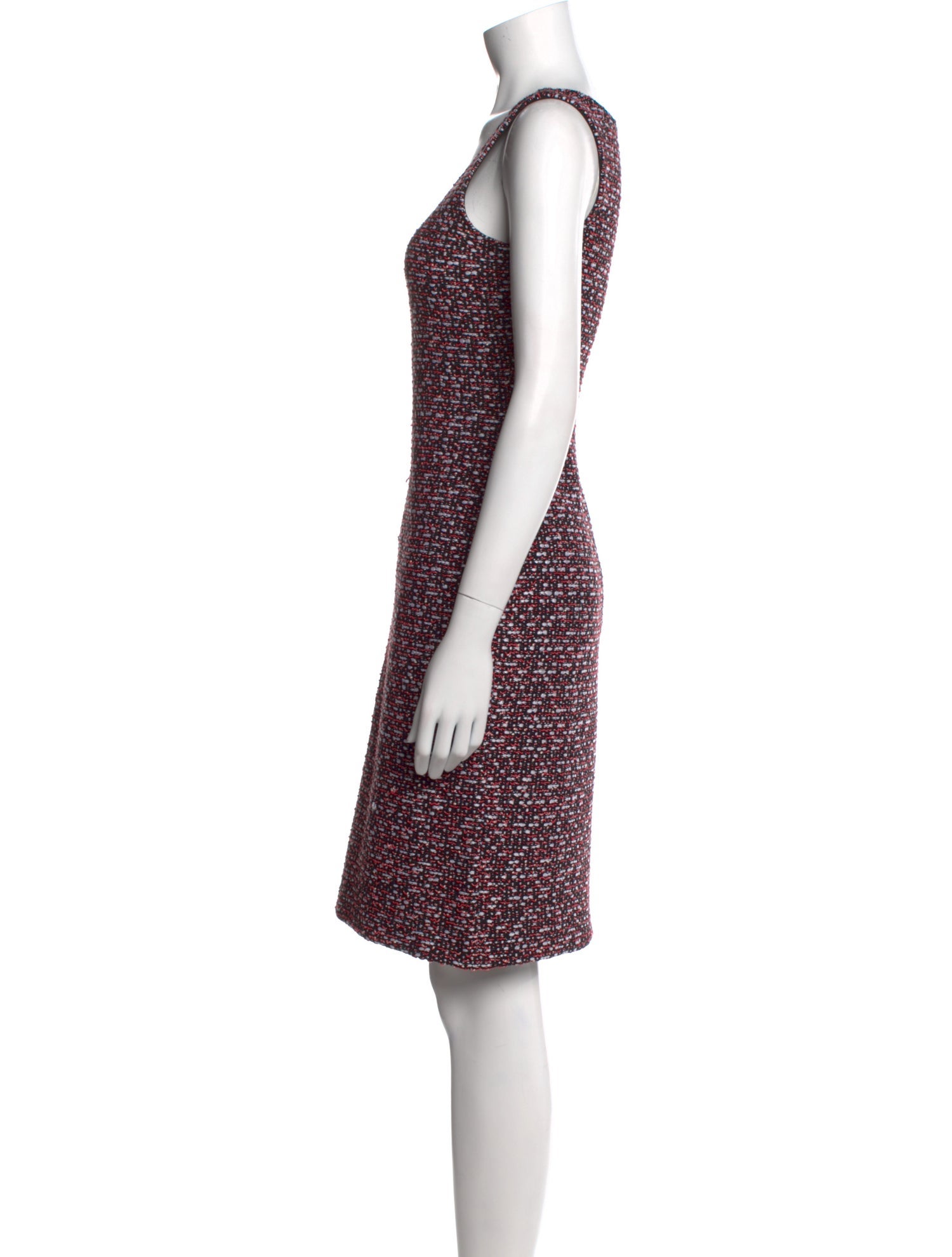 St. John Collection Printed Knee-Length Dress