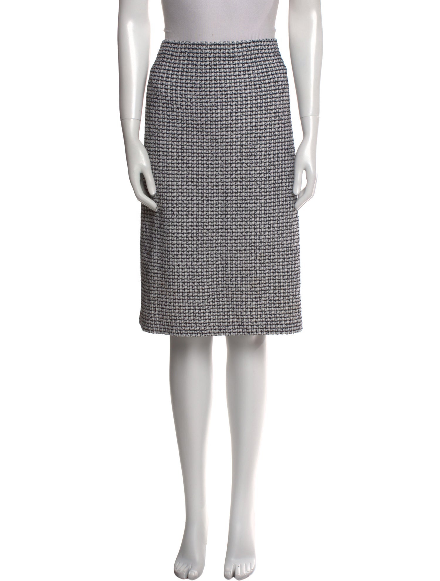 St. John Collection Wool Knee-Length Skirt
