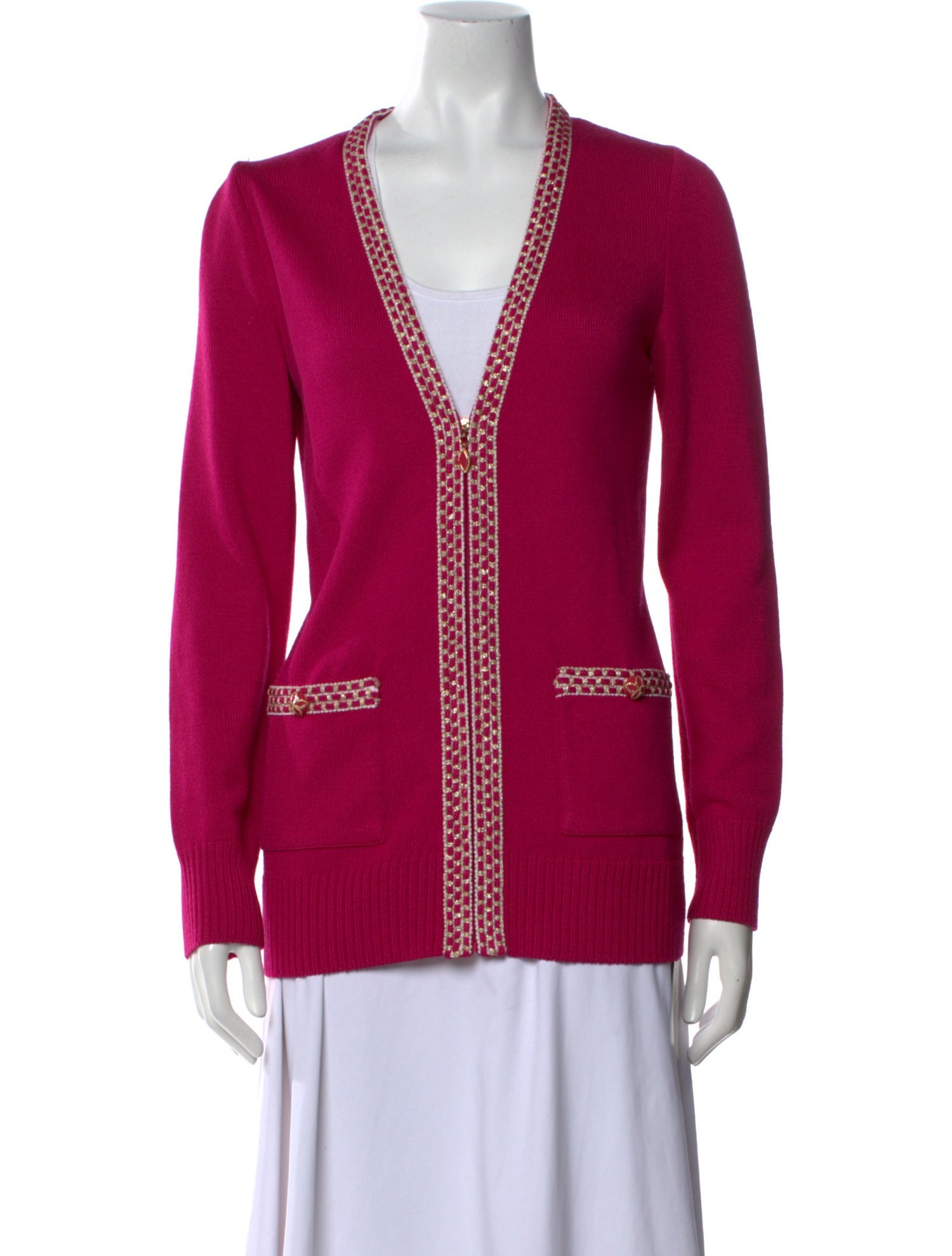 St. John Collection V-Neck Sweater