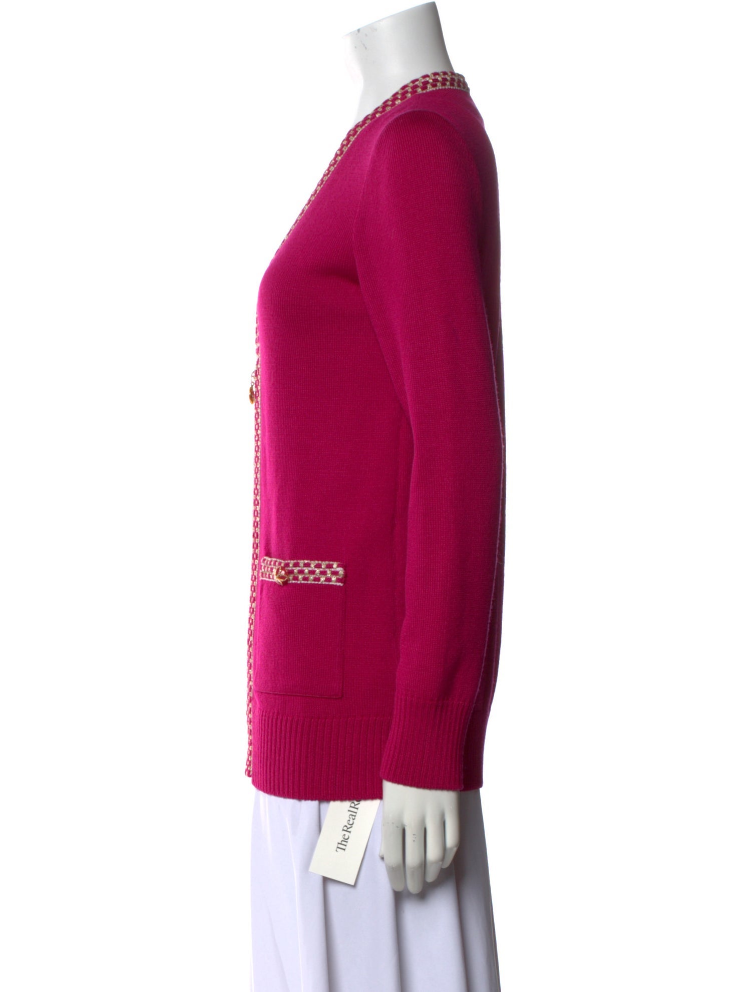 St. John Collection V-Neck Sweater
