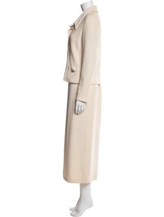 St. John Collection Wool Skirt Set