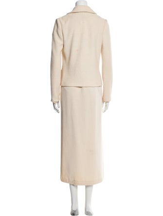 St. John Collection Wool Skirt Set