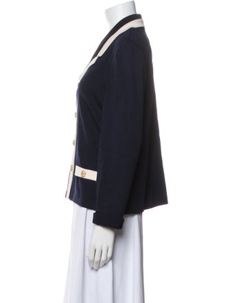 St. John Collection Colorblock Pattern Jacket