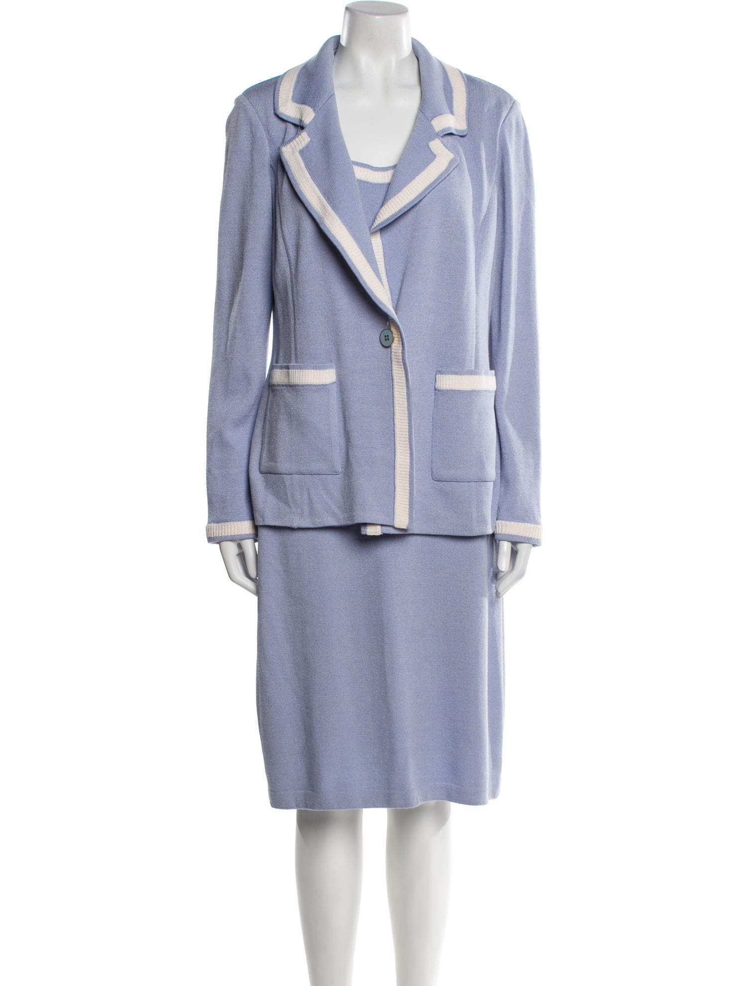 St. John Collection Wool Dress Set