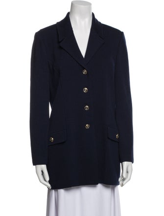 St. John Collection Wool Peacoat