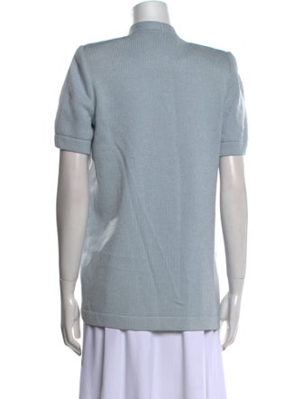 St. John Collection Wool Open Front Sweater