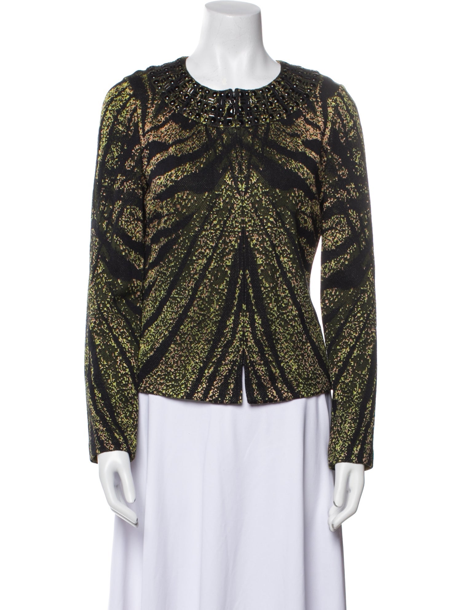 St. John Collection Printed Jacket