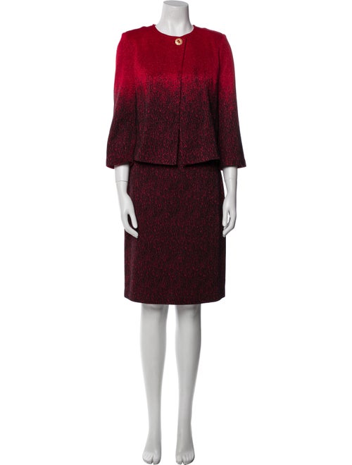St. John Collection Wool Dress Set
