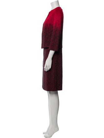 St. John Collection Wool Dress Set