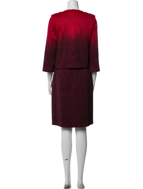 St. John Collection Wool Dress Set