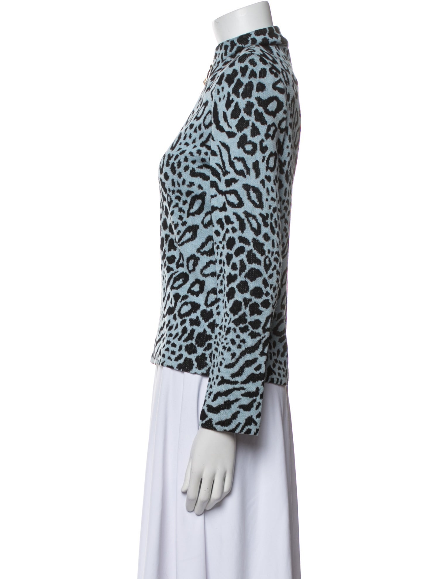 St. John Collection Animal Print Evening Jacket