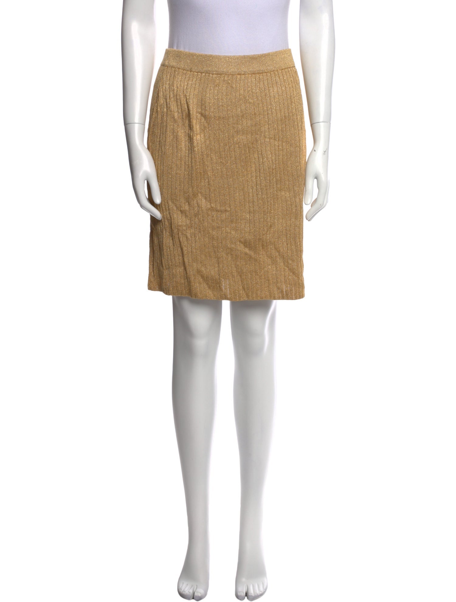 St. John Collection Wool Mini Skirt