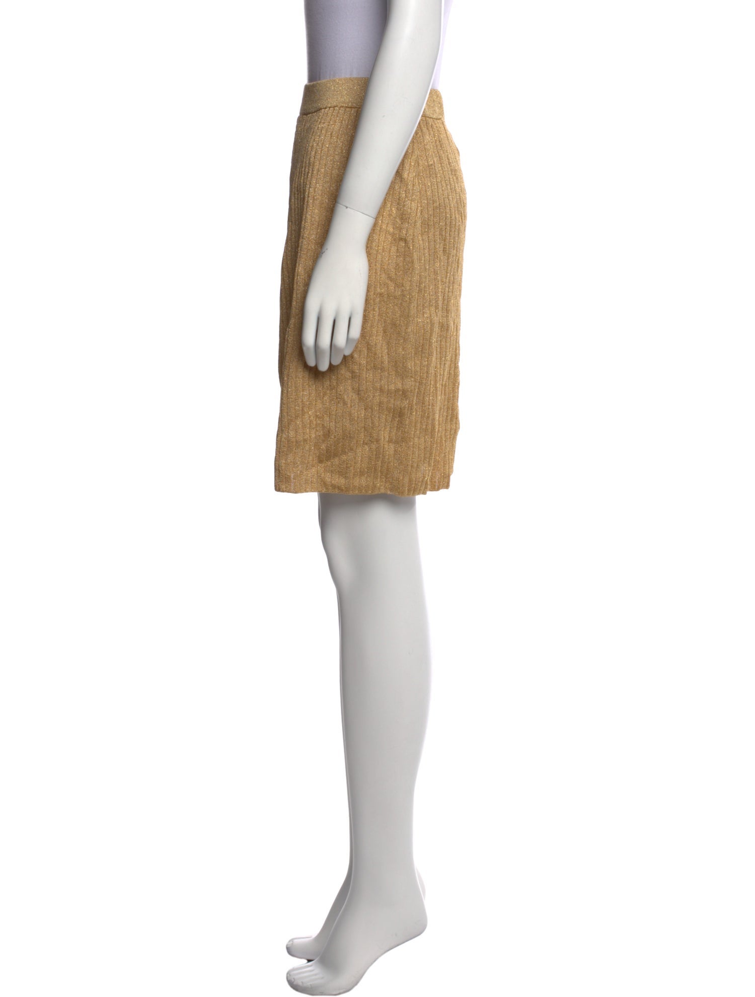 St. John Collection Wool Mini Skirt