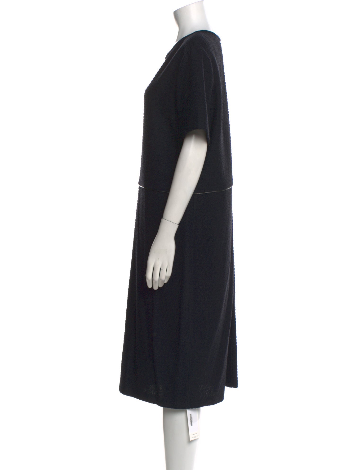 St. John Collection Crew Neck Midi Length Dress