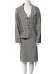 St. John Collection Wool Skirt Suit
