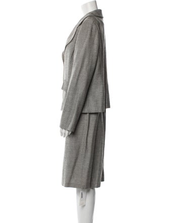 St. John Collection Wool Skirt Suit