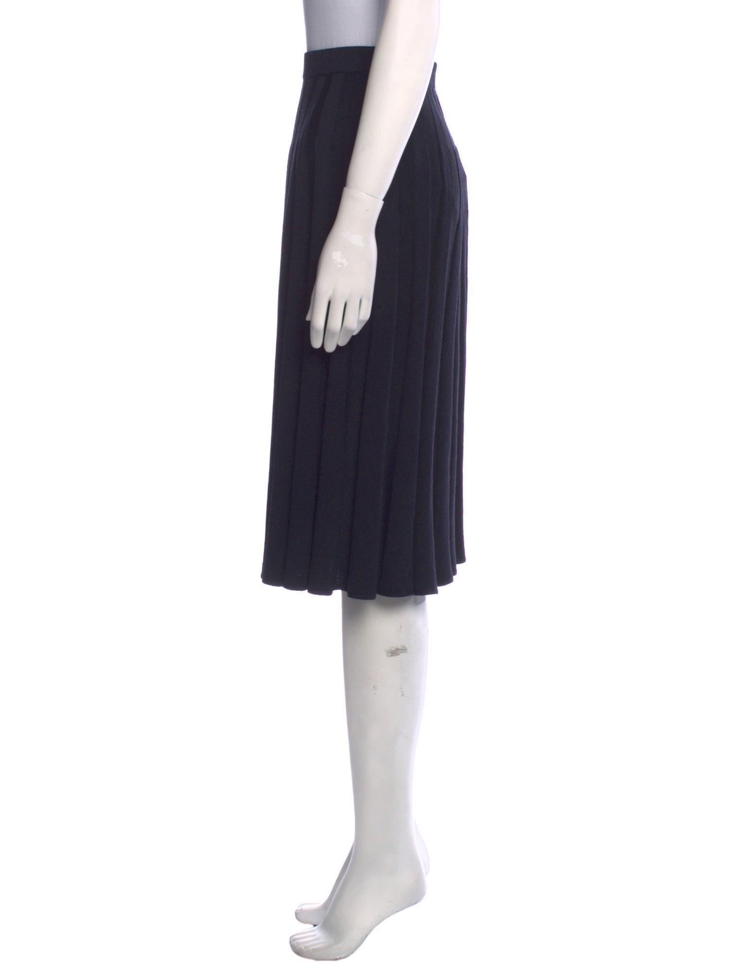 St. John Collection Wool Knee-Length Skirt