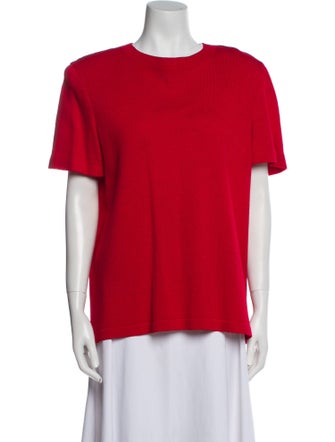 St. John Collection Wool Crew Neck Sweater