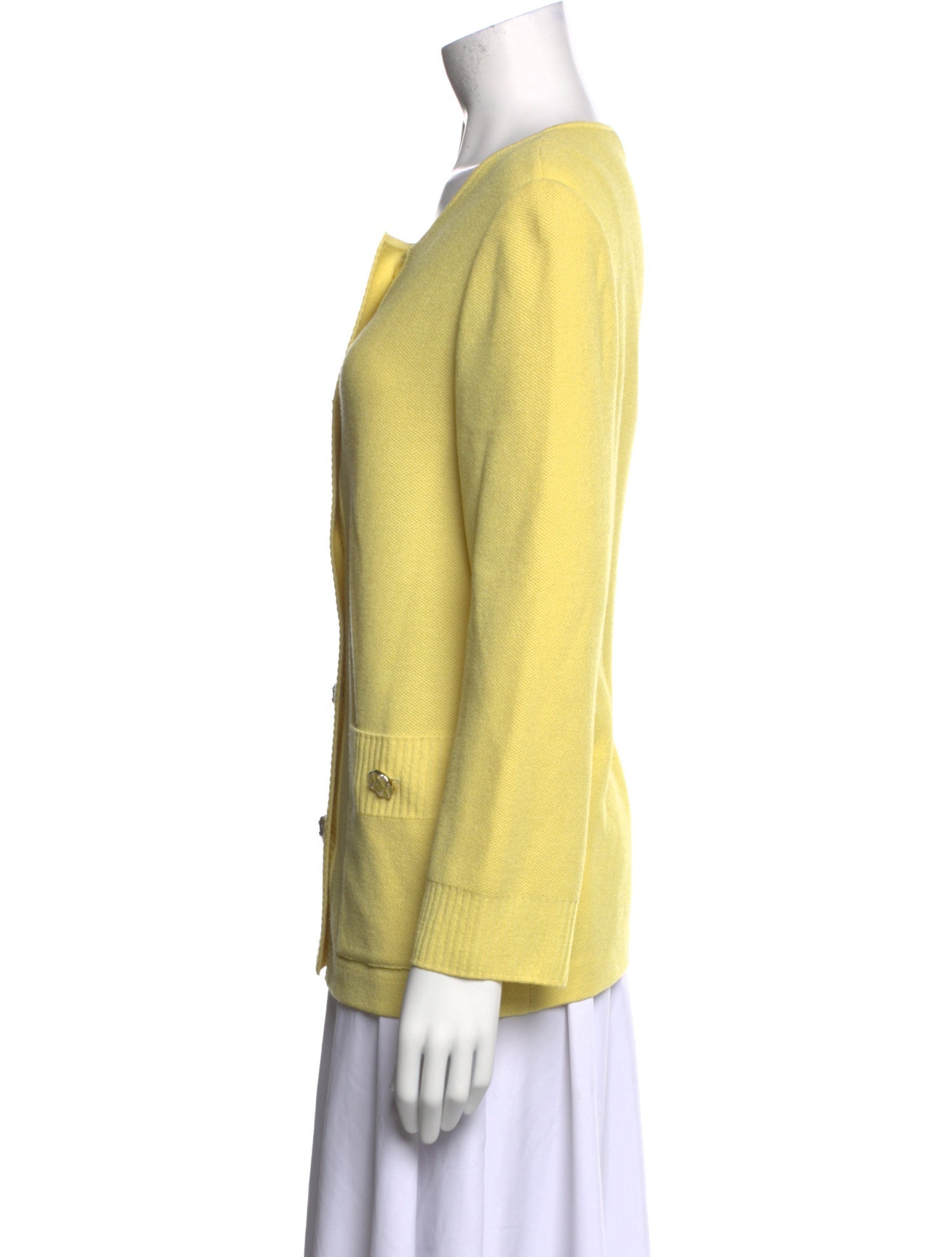 St. John Collection Wool Crew Neck Sweater