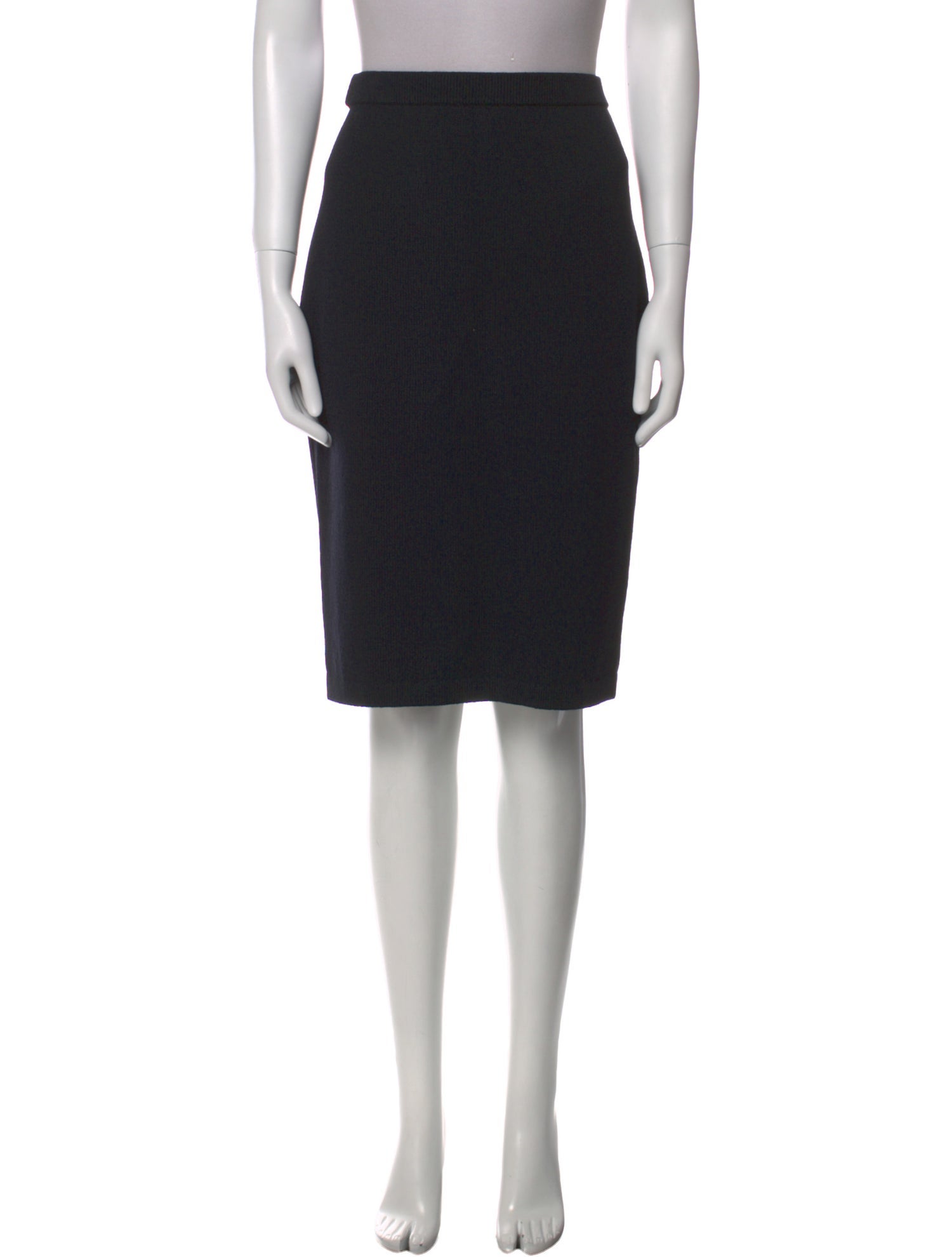 St. John Collection Wool Knee-Length Skirt