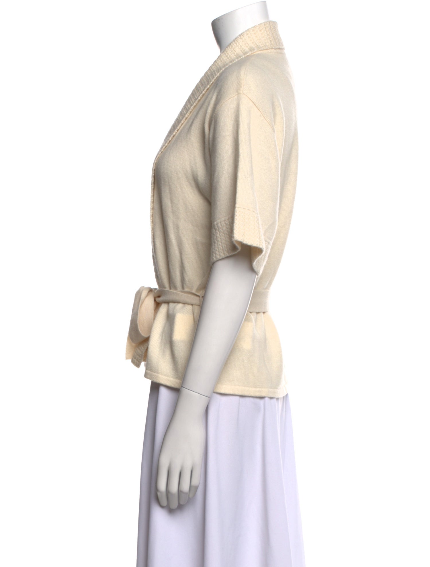 St. John Collection Plunge Neckline Sweater