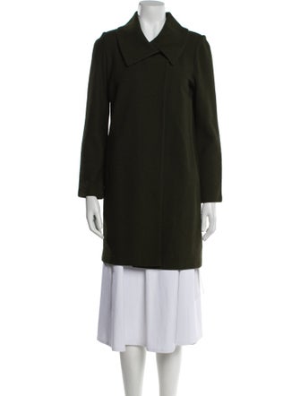 St. John Collection Wool Printed Coat
