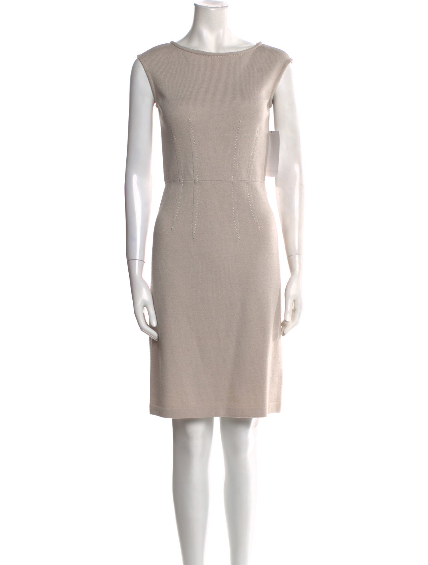 St. John Collection Wool Knee-Length Dress