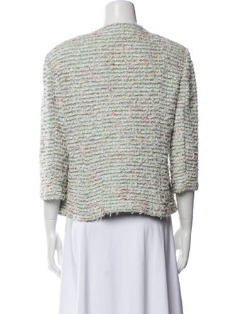 St. John Collection Tweed Pattern Evening Jacket