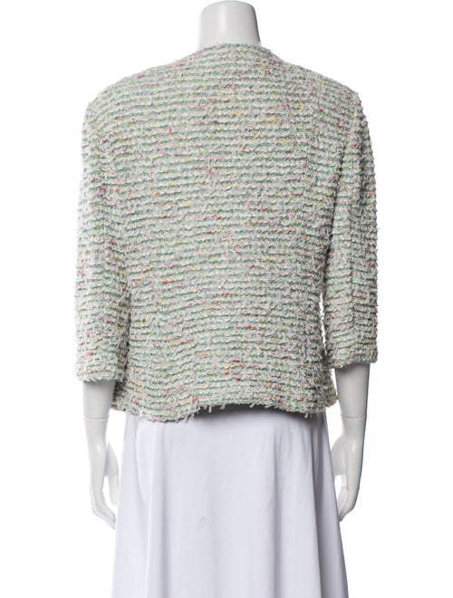 St. John Collection Tweed Pattern Evening Jacket