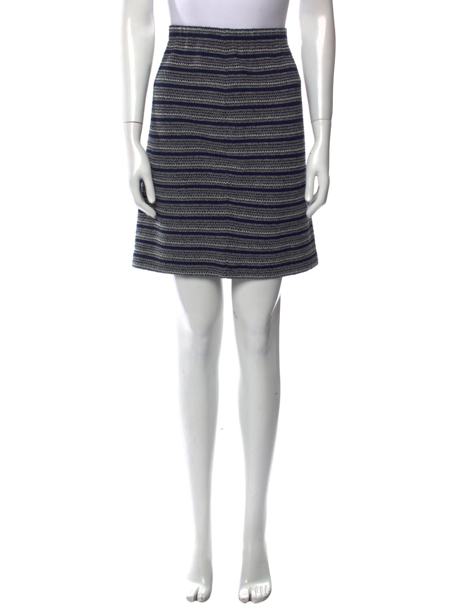 St. John Collection Wool Knee-Length Skirt
