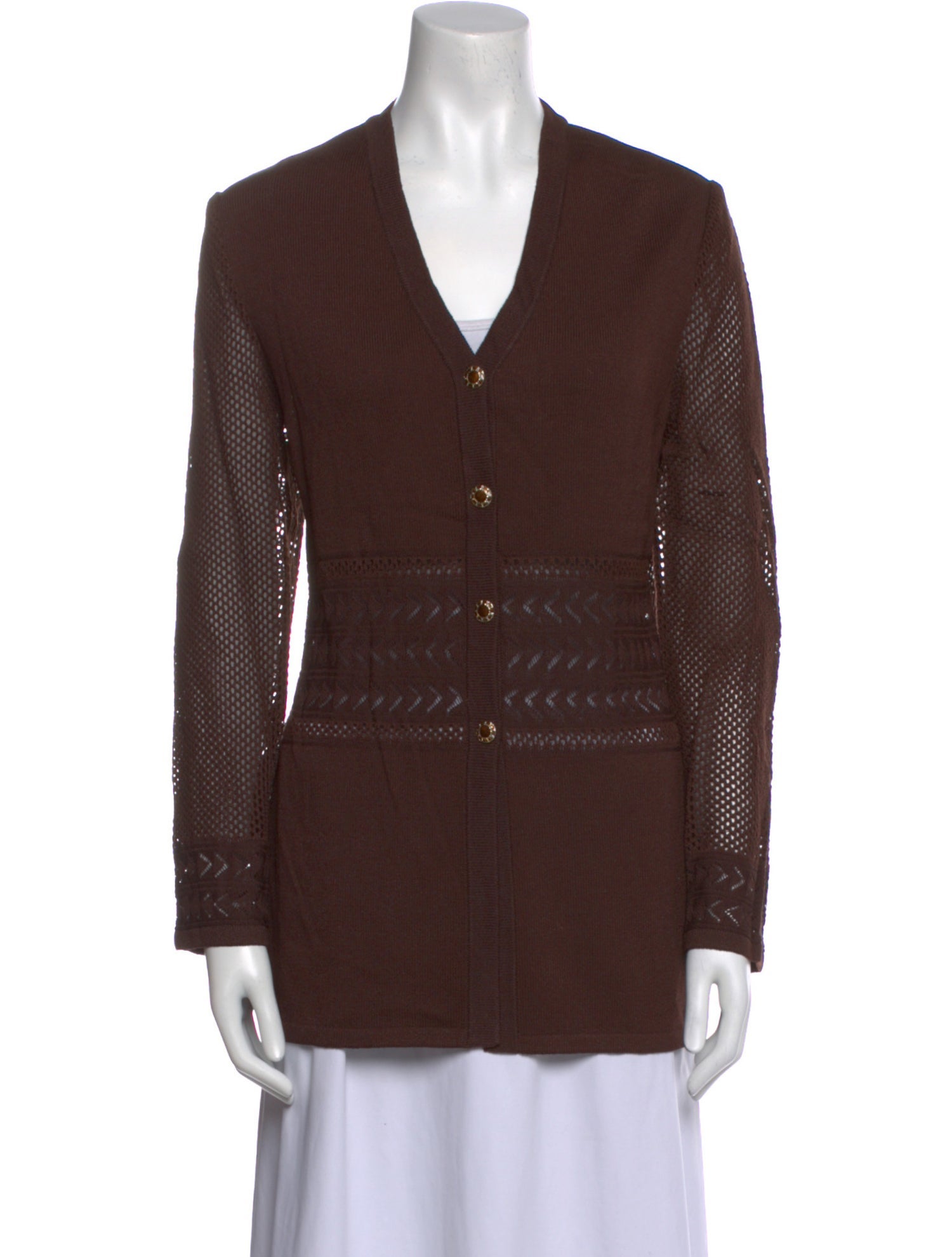 St. John Collection V-Neck Sweater