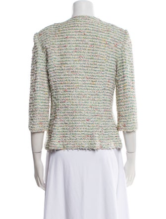 St. John Collection Tweed Tweed Pattern Jacket