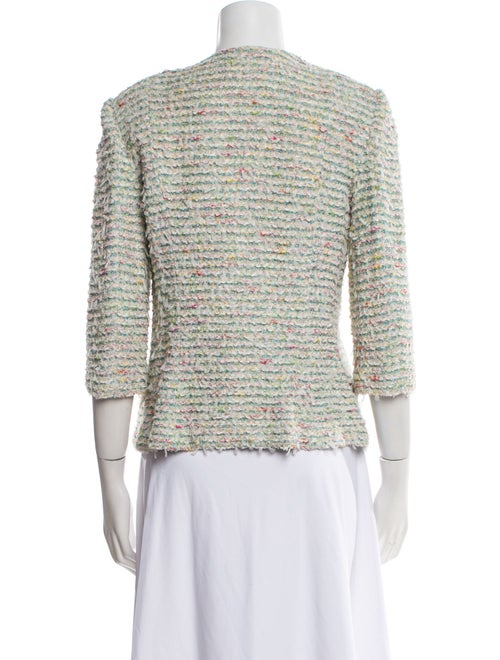 St. John Collection Tweed Tweed Pattern Jacket