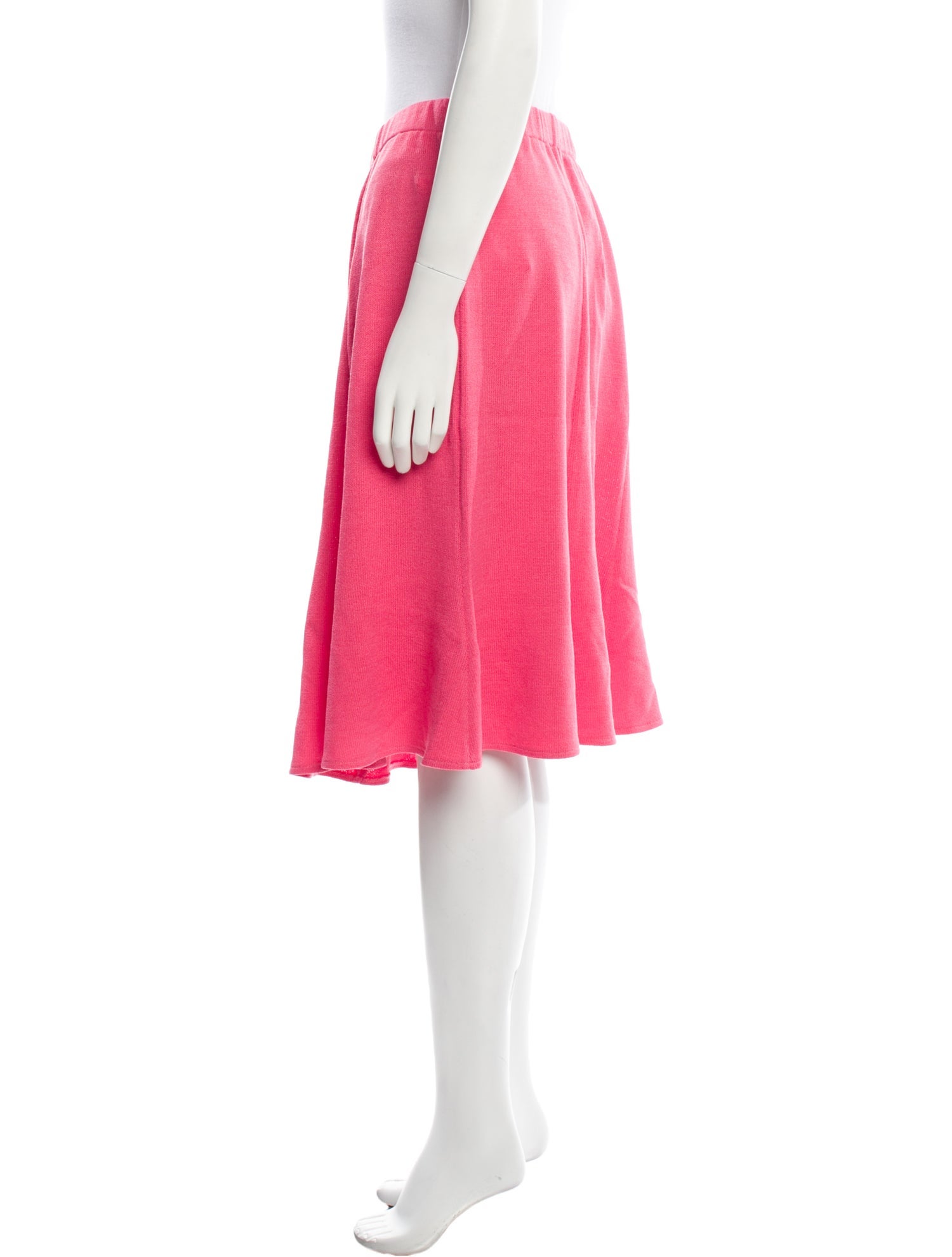 St. John Collection Wool Knee-Length Skirt