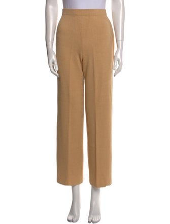 St. John Collection Wool Wide Leg Pants