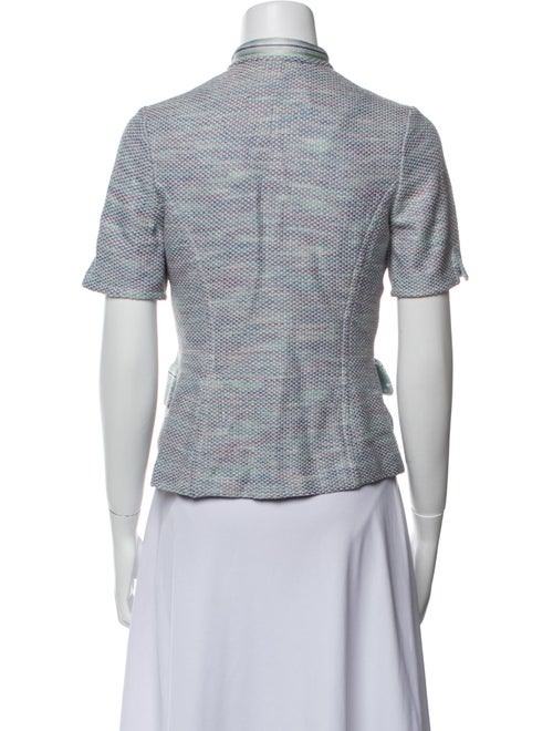 St. John Collection Tweed Pattern Evening Jacket