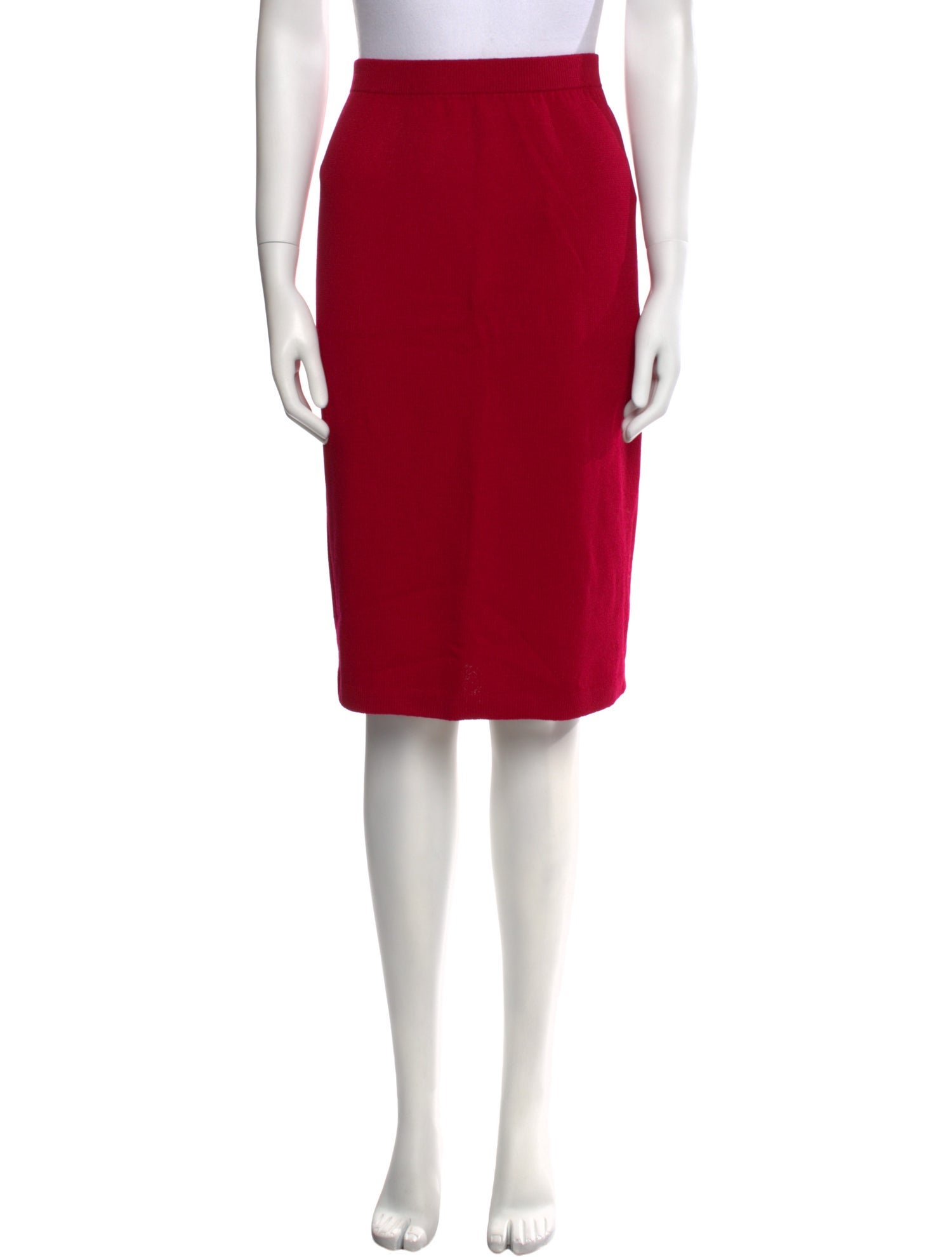St. John Collection Wool Knee-Length Skirt
