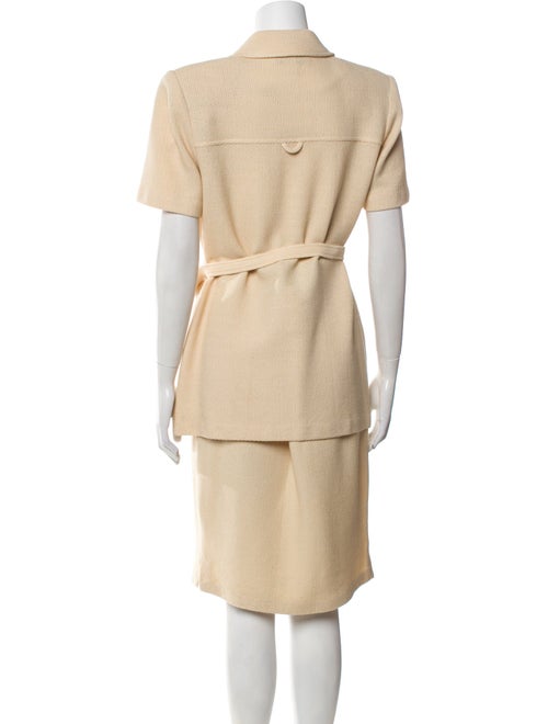 St. John Collection Wool Skirt Set