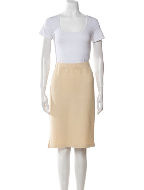 St. John Collection Wool Skirt Set