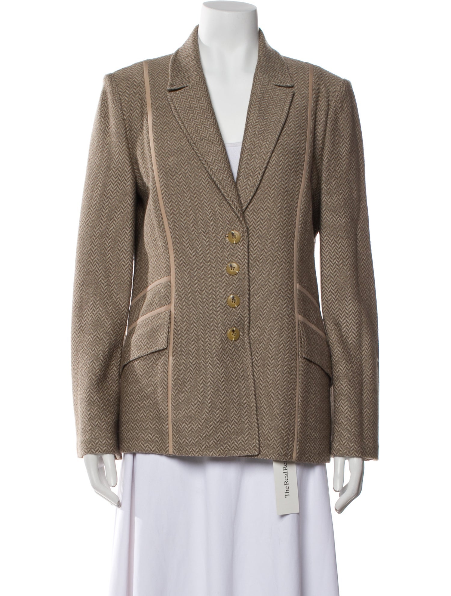 St. John Collection Striped Blazer