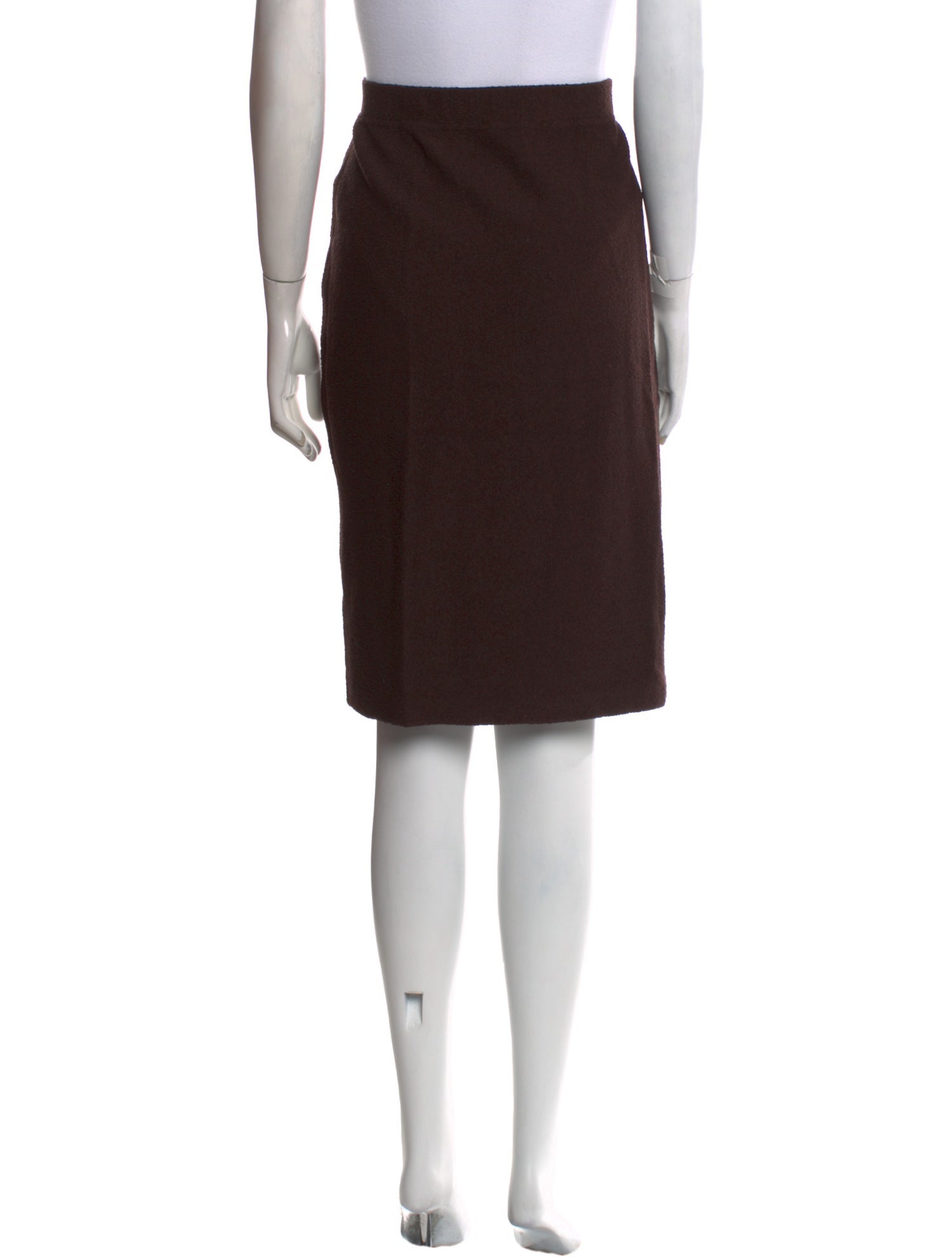 St. John Collection Wool Knee-Length Skirt