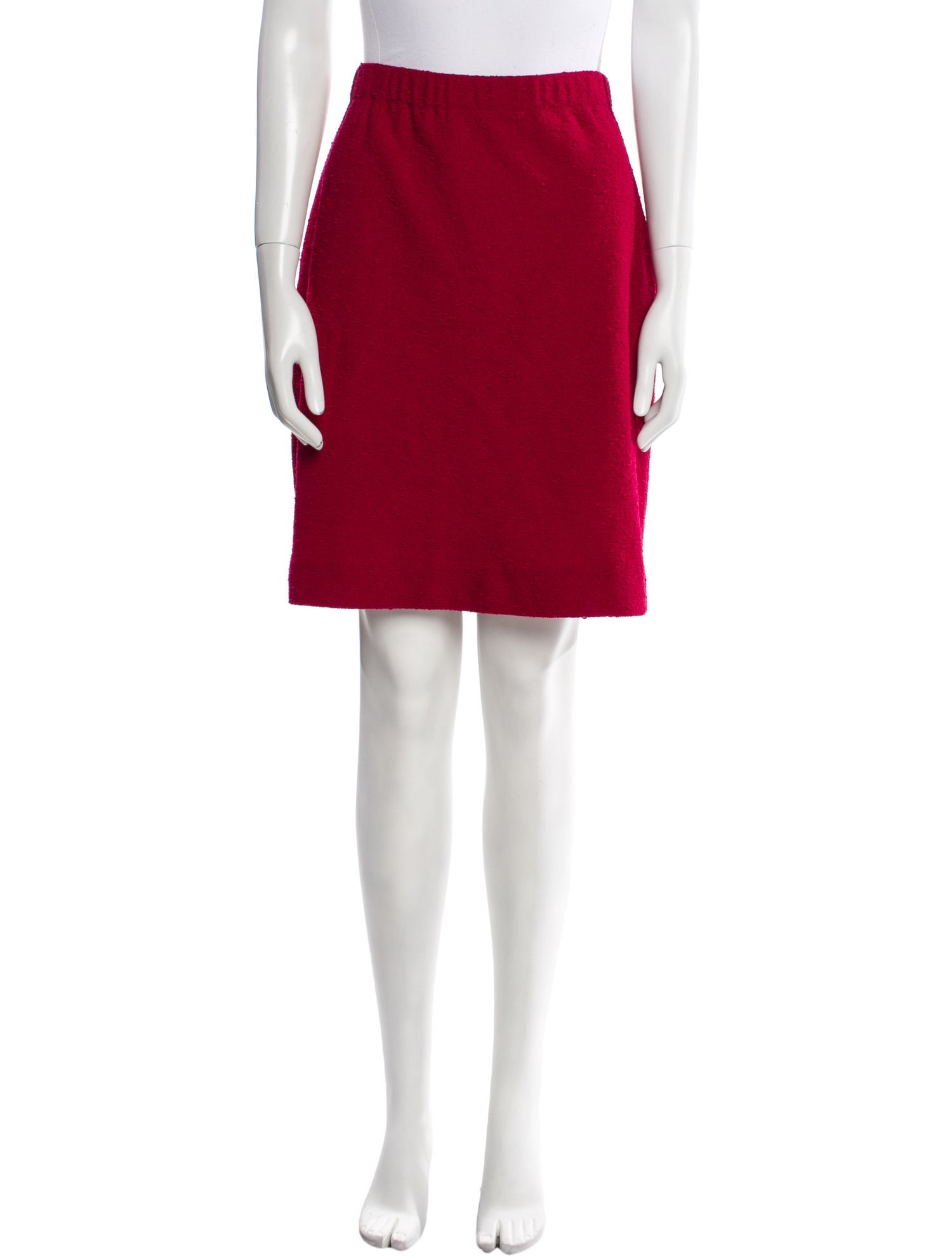 St. John Collection Wool Knee-Length Skirt