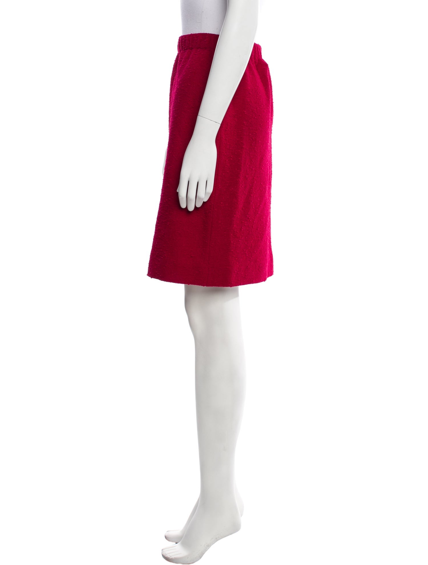 St. John Collection Wool Knee-Length Skirt