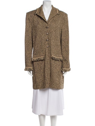 St. John Collection Faux Fur Coat