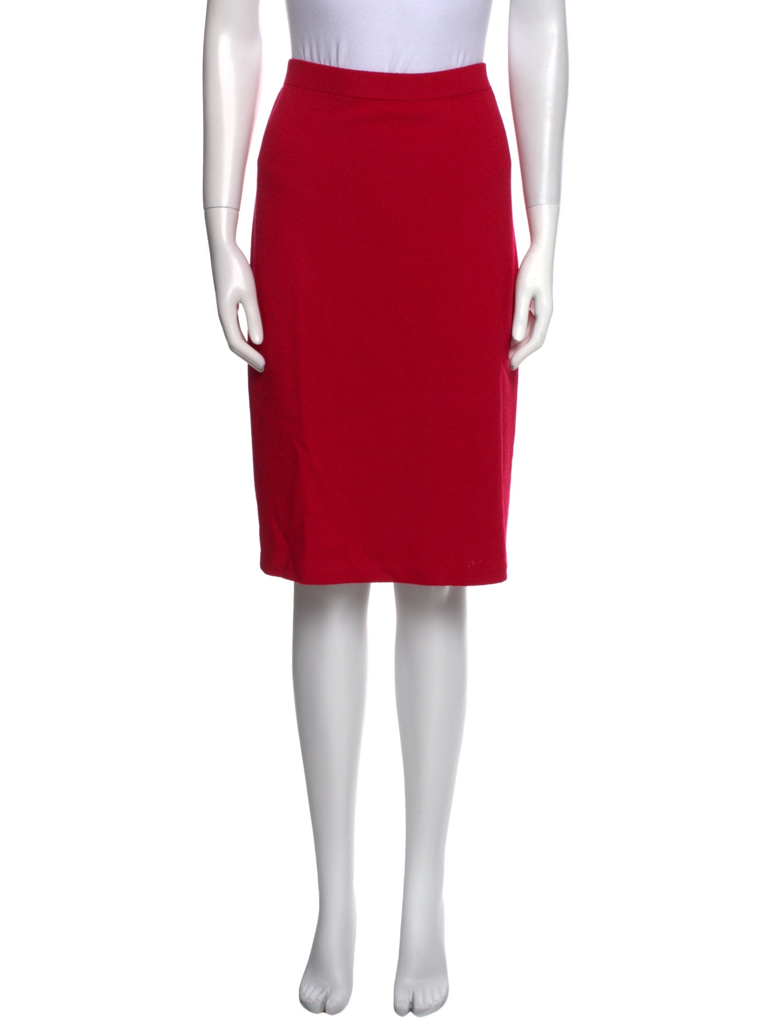 St. John Collection Wool Knee-Length Skirt