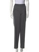 St. John Collection Wool Straight Leg Pants
