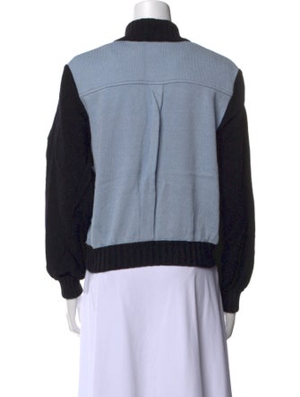 St. John Collection Colorblock Pattern Sweater